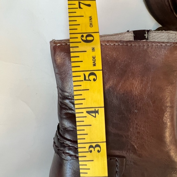 Bed Stu Brown Leather Lace Up Boots Size 8 Cobbler Series - Picture 14 of 15